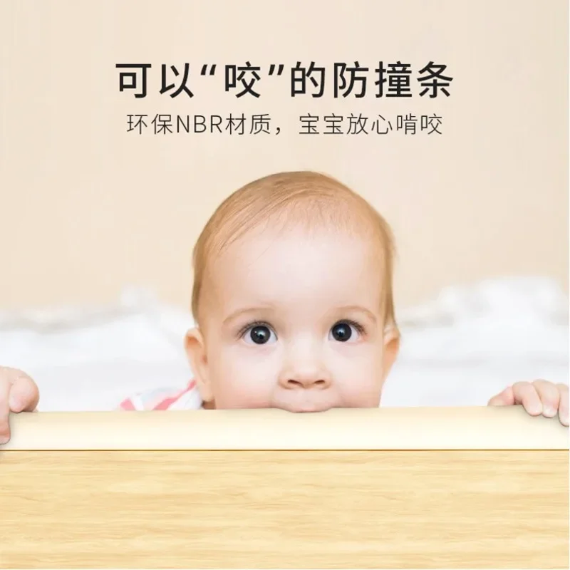 2m New Shape Extra Thick Baby Safety Furniture Table Protector Edge Corner Desk Cover Protective Tape Foam Corners Bumper Guard Silicone Table Corner Protector Table Corner Protector Table Edge Protector Furniture Anti Collision Strip