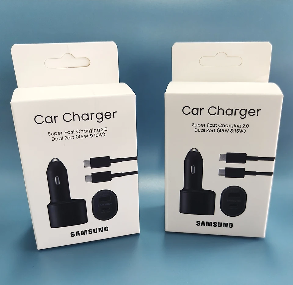 SAMSUNG 60W USB Car Charger with Super Fast Charging Technology