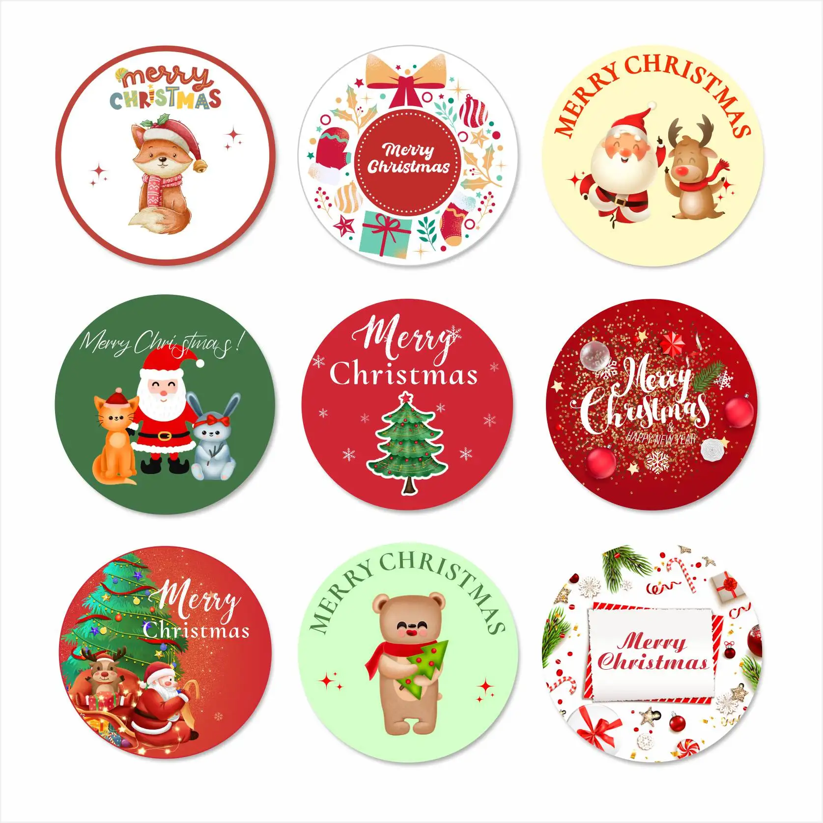 100-300pcs-merry-christmas-stickers-christmas-theme-seal-labels-stickers-custom-logo-for-diy-gift-baking-package-envelope-decor-aliexpress-15