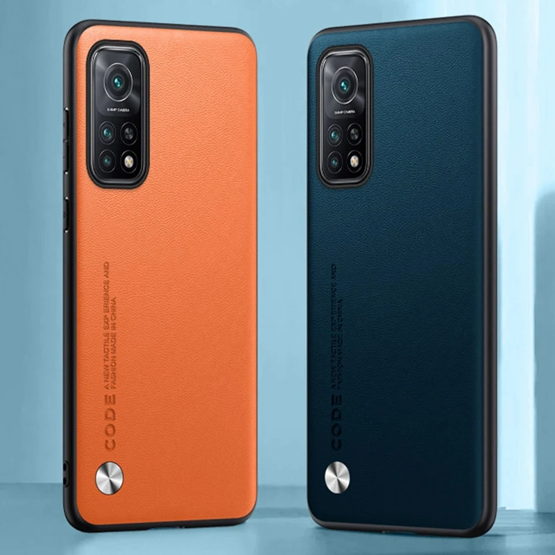 Luxury PU Leather Matte Silicone Phone Case - Premium Back Cover Protection