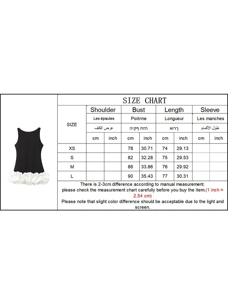 TFMLN Elegant Women Mini Dress Slim O-neck Sleeveless Backless Dresses Female 2025 Ruffle Pleated Party Club Lady Vestidos