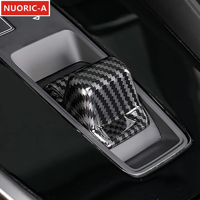 Auto Interieur Zubehör Kohle faser Schalt getriebe dekorative Abdeckung  Verkleidung für Audi A3 2014 2015 2016 2017 Auto Styling - AliExpress