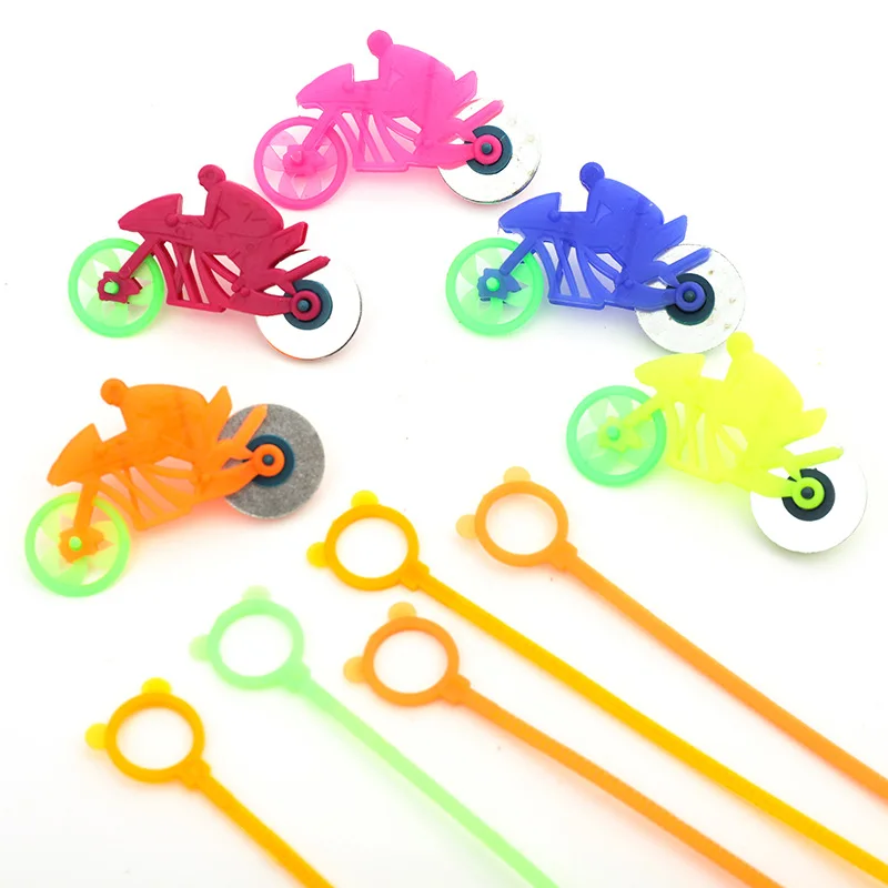 Party Toys Toy Gift Filler 12Pcs Mini Pull Line Bicycles Motorcycles Outdoor Games Toys for Kids Birthday Party Favors Pinata Fillers Back To School Gifts