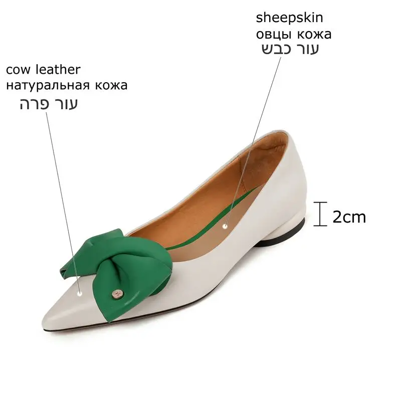 9 Years Old Shop Genuine Leather Women Heels Shoes Butterfly-knot Pointed Toe Fashion Sexy Birthday Party Shoes High Heel Shoes