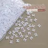 100pcs/Bag White Ribbon Resin Bow Nail Charms Parts 3D Butterfly Nail Art Decoration Accessories for DIY Manicure Korean Design 1