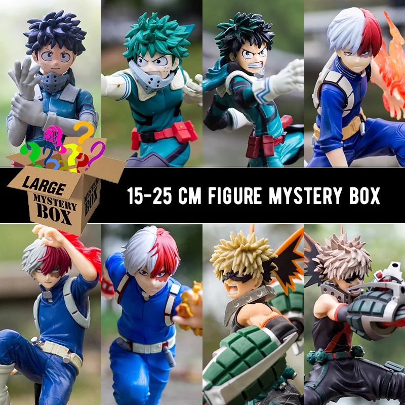 

My Hero Academia Figure Blind Box Mystery Box Anime Lucky Box Cute Pvc Toy Gift Animer Action Figures Peripherals Model