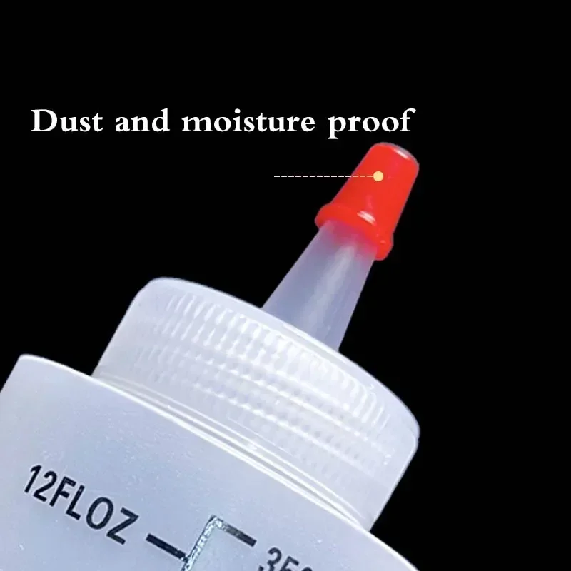 120/250/350/450ml Squeeze Condiment Bottles With Nozzles Plastic Ketchup Salad Sauce Hot Sauces Olive Oil Bottles