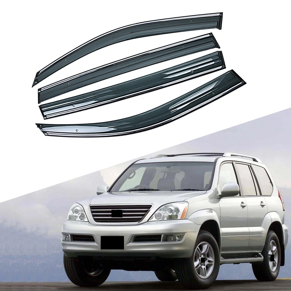 

Козырек от солнца и дождя для LEXUS GX470 2001-2009