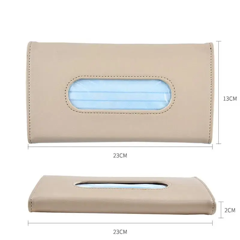 Tissue Box 1Pcs Car Towel Sets Car Sun Visor Holder Auto Interior Storage Decoration for BMW Decor Accessories