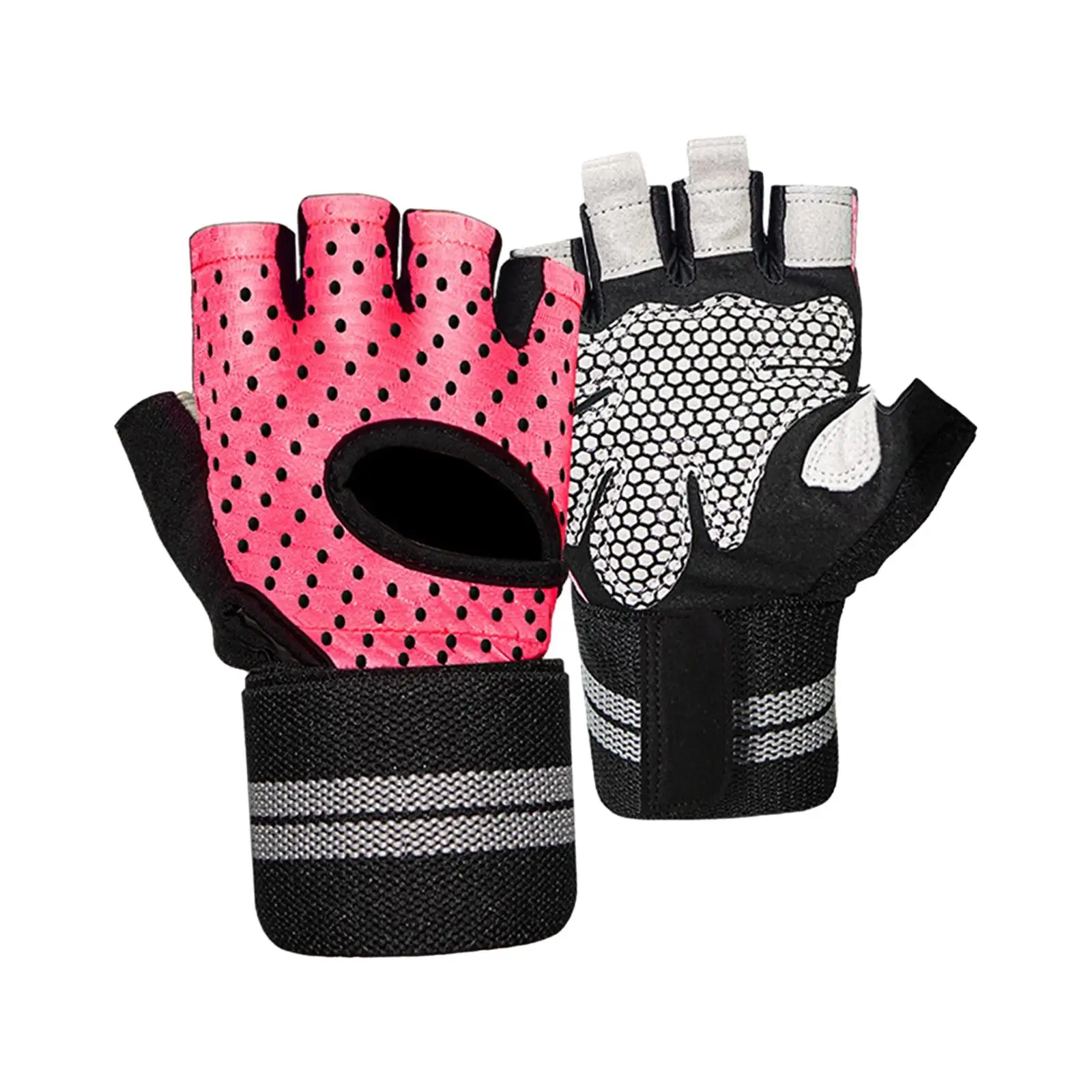 Sports Half Finger Gloves Mitts Men Women Bicycle Bike Gloves Cycling Gloves