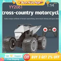 1/14 2.4G RC Motorcycle Off-road Truck High Speed Four-wheel Drive Climbing Vehicle With Lights Sound Kids Toys Boys Game Gift 1