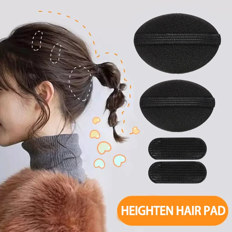 Breathable Bangs Mat Hair Clips Magics Foam Sponge Bun Base Bump Styling Insert Tool Maker Volume Headwear |
