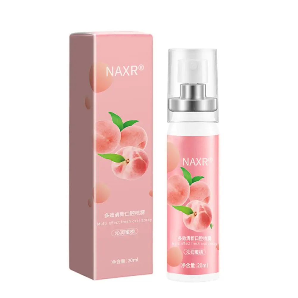 Fruity Breath Peach Mint Breath Freshener Spray 20ml