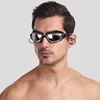 Men Women Myopia Swim Goggles Adults Professional Waterproof Plating Anti Fog UV Swimming Pool Optical Glasses Earplugs Eyewear 5