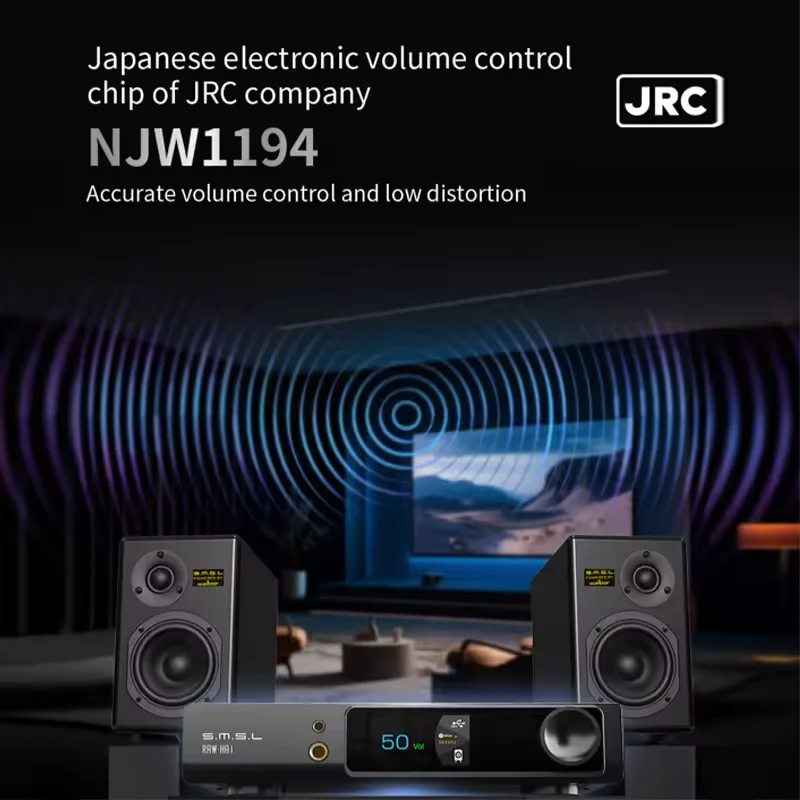 RAW-MDA1 듀얼 ES9039Q2M 디코더 지원 MQA MQA-CD LDAC Bt 5.1 고해상도 DAC(리모컨 포함) SMSL MDA1