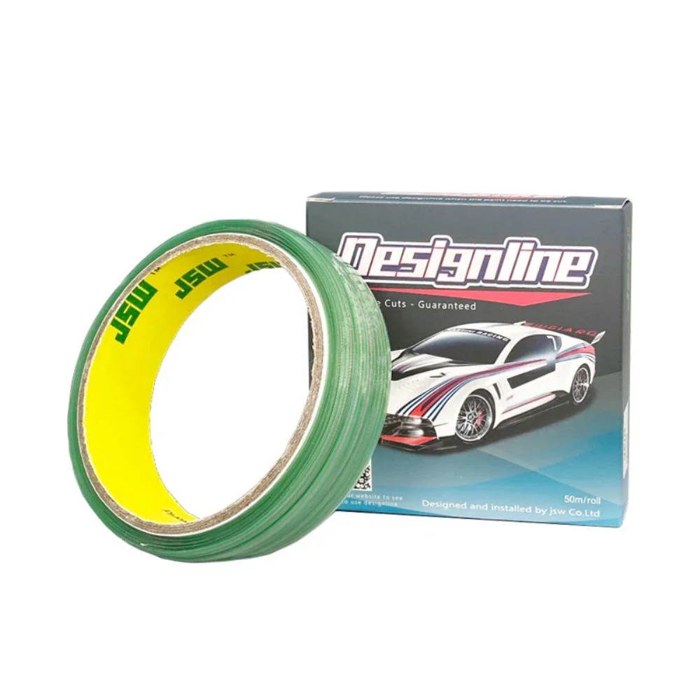 5M 10M 50M Design Linie Vinyl Auto Wrap Band Auto Aufkleber Schneiden Werkzeug Vinyl Film Wrapping Cut band Auto Zubehör E28 – Detail 4
