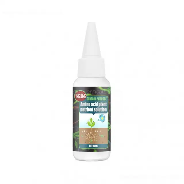 30 Ml -Es Aminosav Növényi Tápanyag -Oldat Műtrágya Táplálkozás És Elősegíti Az Elárulási Mag Szerves Gyökérzetű Műtrágyát - Image 5