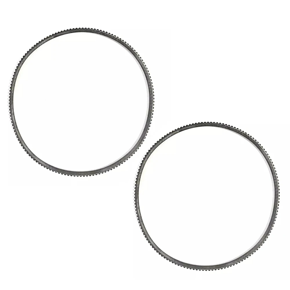 2pcs 5M375 Lathe Belt Elasticity Mute Replacement Lathe Belts For Most Bore 38mm Metal Mini Lathe Motor Power Tool Accessories
