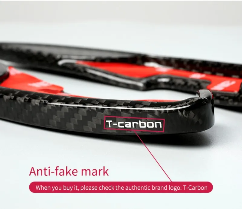 T-carbon Steering Wheel Extension Shift Paddle Shifter For Lexus ES IS UX Carbon Fiber Paddle Shift