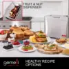 Home™ 2LB Artisan Bread Maker, Stainless Steel w/ 21 Functions, Ceramic Pan, Fruit/Nut Dispenser, 3 Loaf Sizes, 3 Shades, Gluten 4