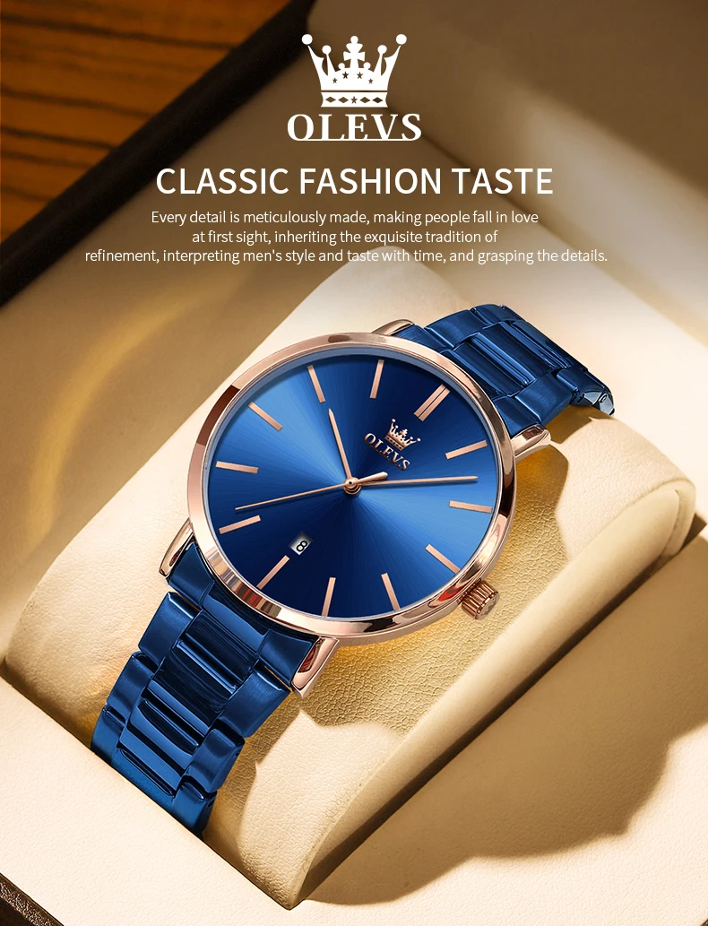 OLEVS TY701 Fashion Analog Mens Watch description image