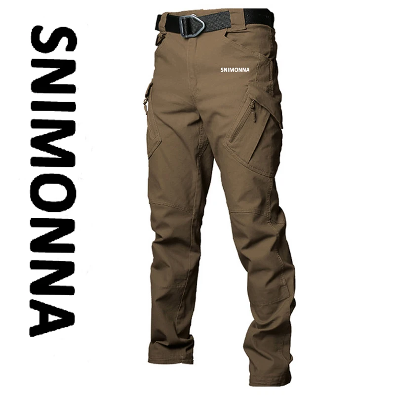 Spring/Summer Waterproof Fishing Pants Tactical Pants X9 Mountaineering Training Suit Multi Pocket Hunting