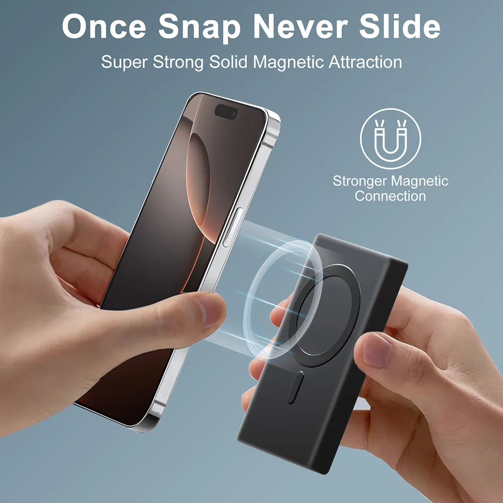 Smartphone Wireless Magnetic Monitor Screen For Smartphone Vlog Live Stream Video Recording Outdoor Selfie Assistanc