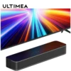 ULTIMEA Peak Power 120W, 2.1ch Sound Bar for TV, All-in-One PC Soundbar, Built-in Subwoofer, APP Control,Solo B30 Pro Series 1