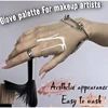 Functional Makeup Gloves Professional Makeup Artist Gloves Natural Leather Gloves Comfortable Fashion Korean Makeup Tools 3