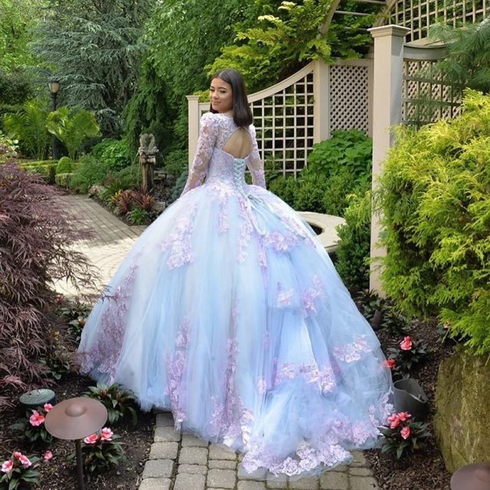 

Quinceanera Dresses 2022 Elegant Ball Gown Sweet 16 Formal Party Night Prom Dress Luxury Long Ceremony Graduation