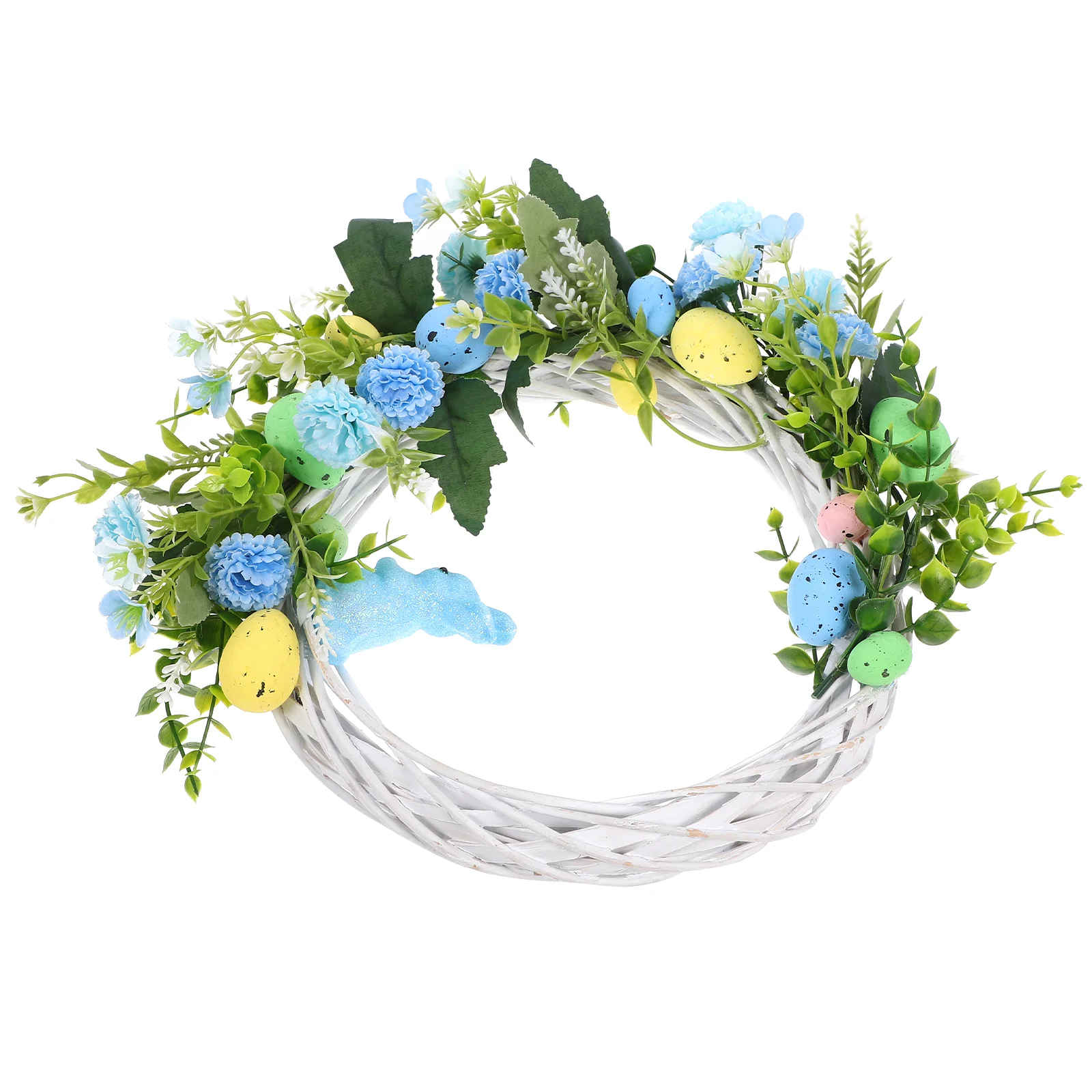 

Garland Easter Wreath Artificial Ornament Supplies Ornaments Decorations Hanging Door