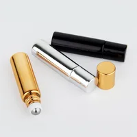 10ml Roll On Bottle Portable Essential Oil Bottles Glass Empty Refillable Perfume Bottle Eye Cream Massage Application Sample - Image 4