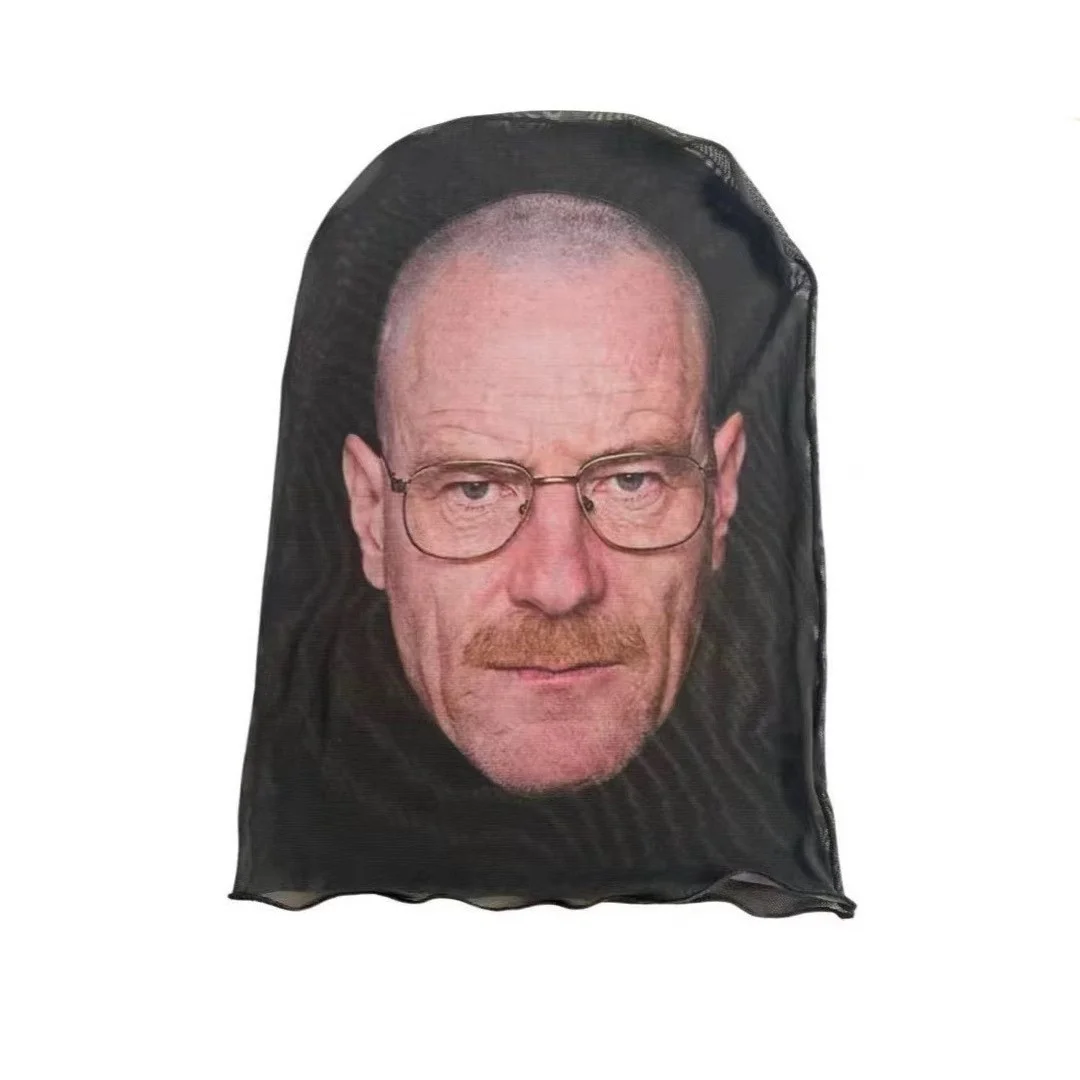 Full Face Visual Mesh Horror Mask for Cosplay and Halloween