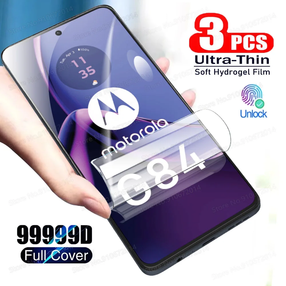 3PCS Universal Hydrogel Screen Protector Film