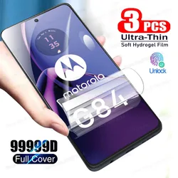 3PCS Universal Hydrogel Screen Protector Film for Hydrogel Film (For Moto G85)