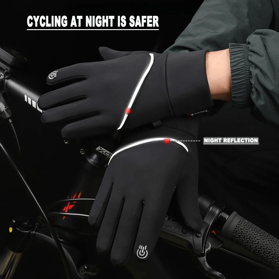 Winter Gloves Women Men Ski Thermal Warm Touch Screen,for Running,Cycling,Biking,Driving,Typing, Freezer Work,Sports,Shooting 3