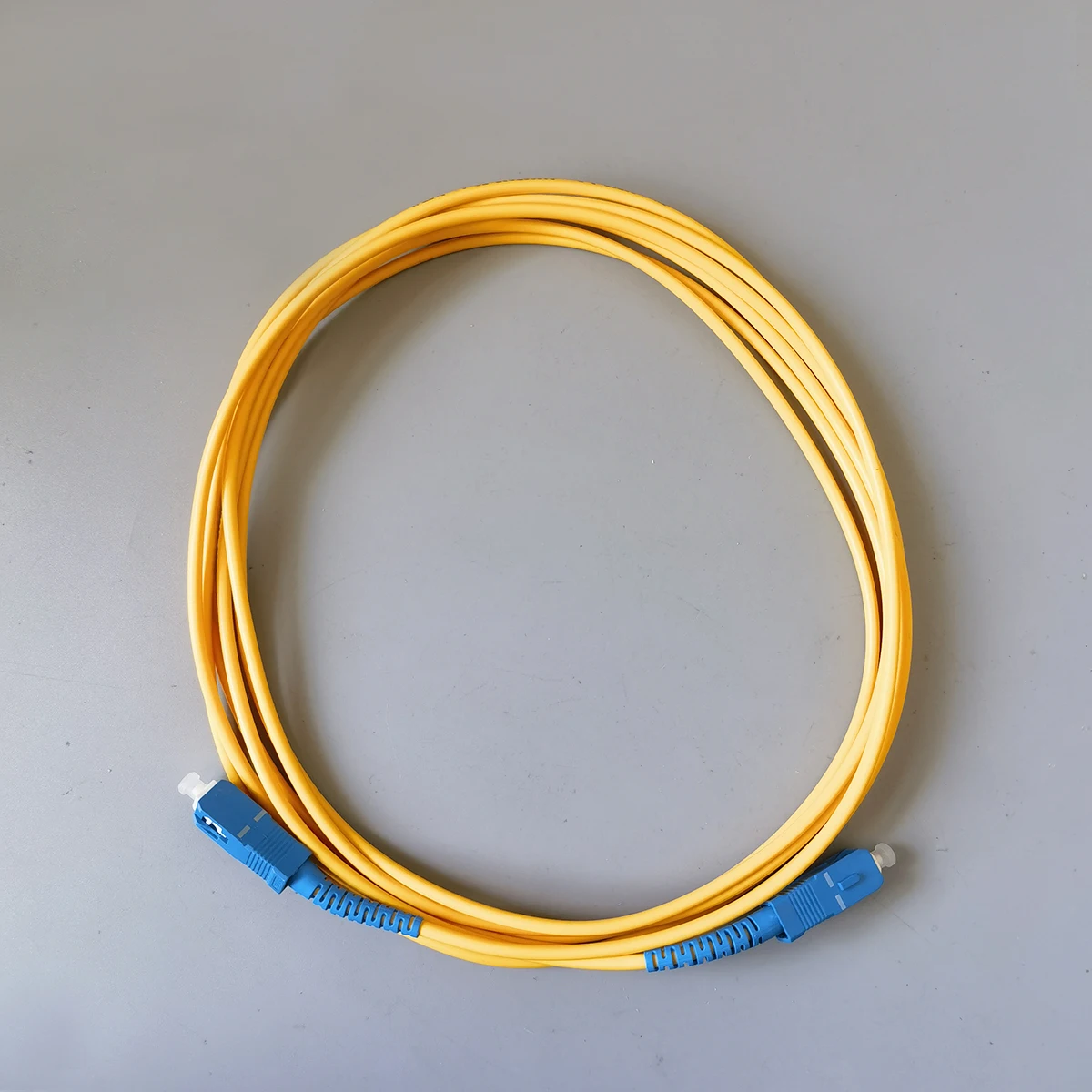 Fibra Optica 1M/2M/3M/5M/10M Single Mode SC/UPC -SC/UPC FTTH Indoor Fiber Optic Cable Extension Cord With Free SC Adapter