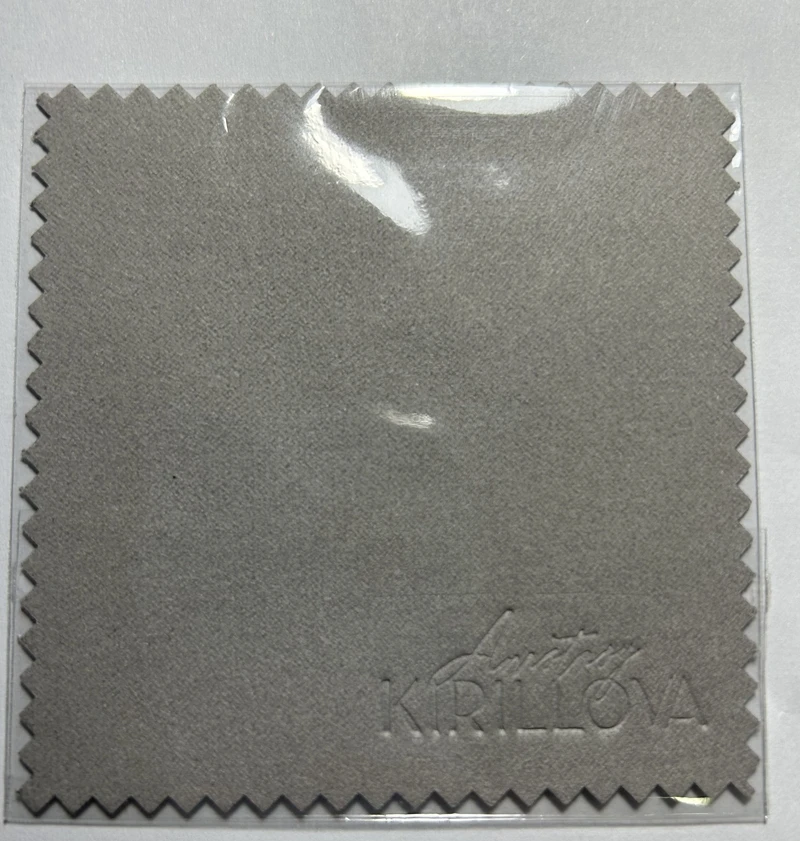 100개 맞춤 로고 무료 8x8cm 실버 광택 보석 세척 방오 재사용 가능 부드러운 닦는 천 보석 스웨이드 천