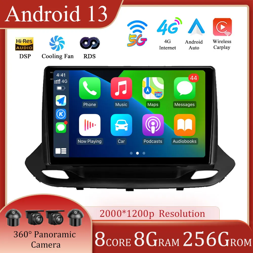 

For Chevrolet Menlo 2020 - 2022 Android 13 Car Radio Multimedia Video Player Navigation GPS Autoradio Carplay 4G WiFi