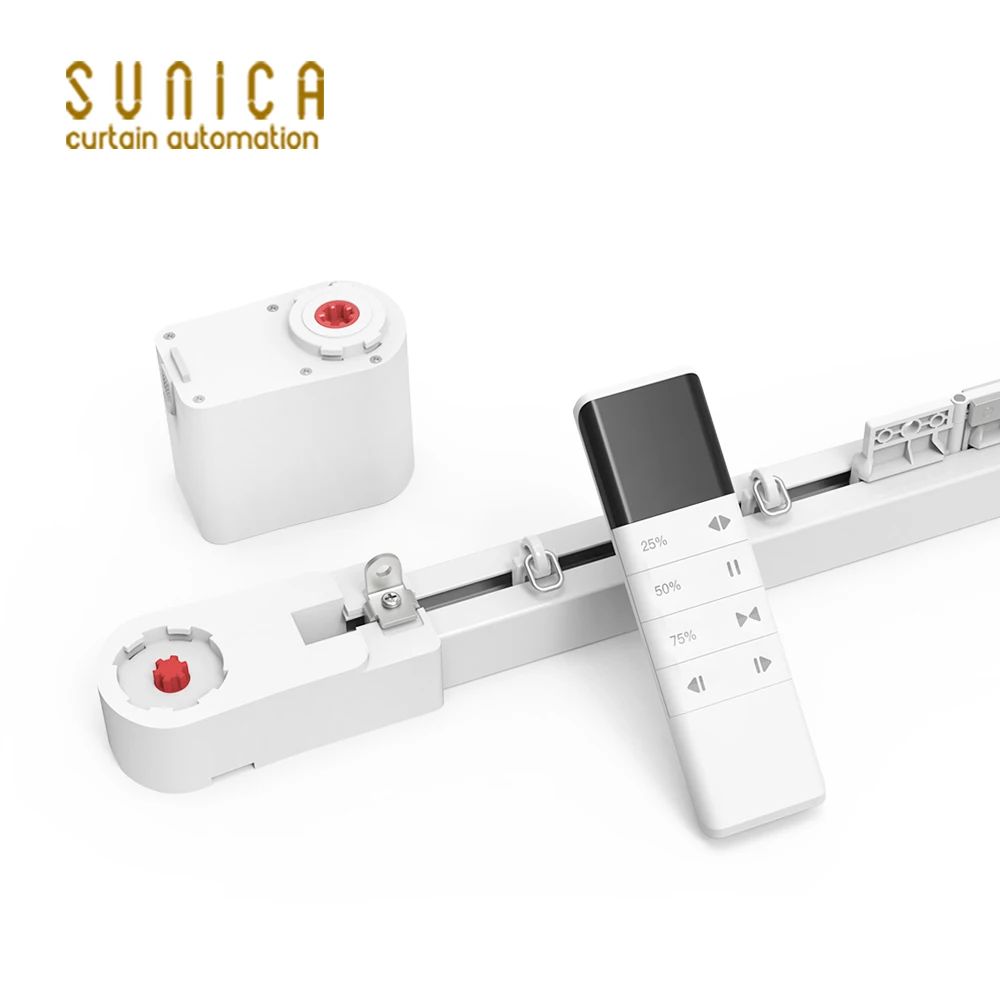 와이파이 투야 구글 홈 히든 커튼 모터 전동 커튼 트랙 홈 자동화용