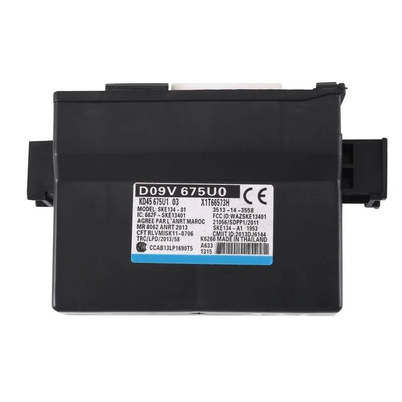 

Accessories Car Keyless Entry System Module Start Stop System Control Unit For Mazda CX5 CX4 3 6 Axela Antenza D09V-67-5U0