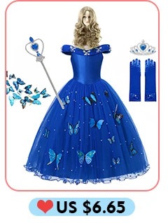 Baby Girls Princess Dress Fancy Costume Toddler Cosplay Arier Snow White Elsa Dress Infant Alice Gowns Girl Birthday vestidos boutique baby dresses