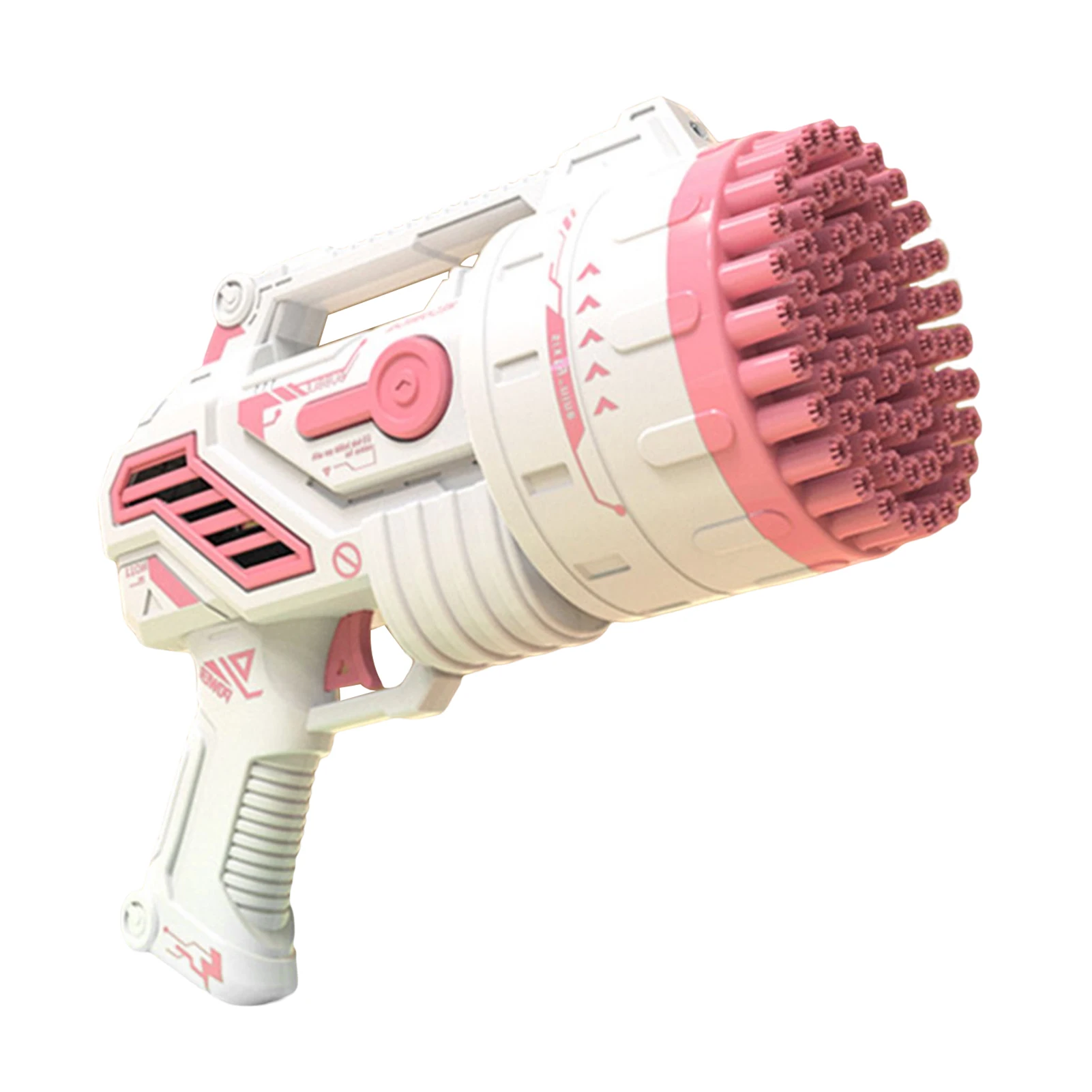 

69 Holes Bubble Gun with Light Multi-Holes Electric Bubble Blowing Toy Interactive Game Toys for Parent-Child Outdoor Play