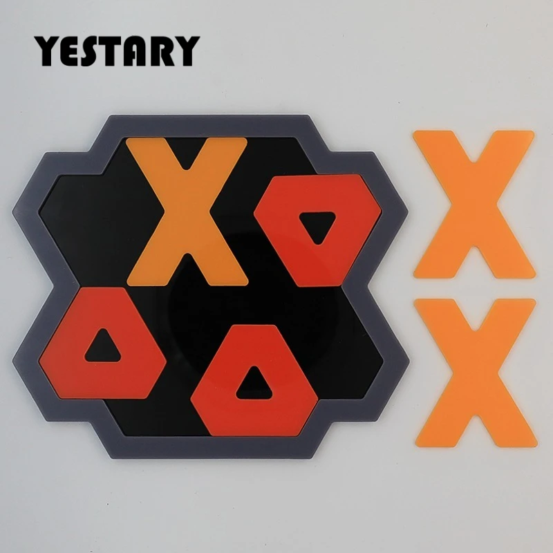 

YESTARY Acrylic Puzzle Kids Toys 6PCS Jigsaw Puzzle IQ Brain Teaser Board Games Acrylic Puzzles Toy For Adult Childrens Gifts