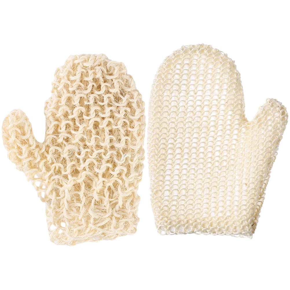

2pcs Body Scrubbing Mitts Body Exfoliating Tools Exfoliating Mittens for Bathing