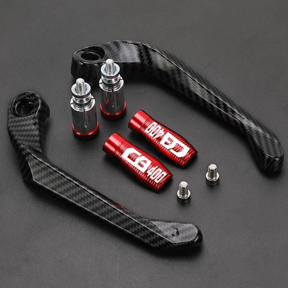 

2022 2023 2024 FOR HONDA CB400 CB400F CB 400 F All Years Universal Motorcycle Handlebar Grips Guard Brake Clutch Lever Protector