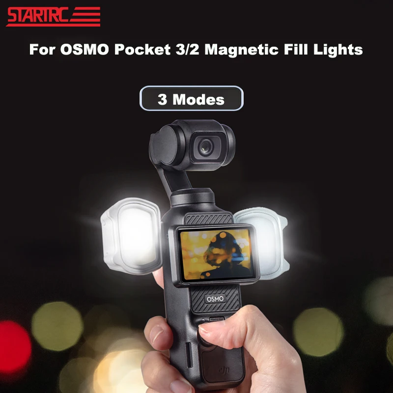 Adattatore Multifunzione Con Staffa E Maniglia Estensibile Per DJI Osmo Pocket 3, Supporto Per Treppiede E Attacco Per Luce E Microfono