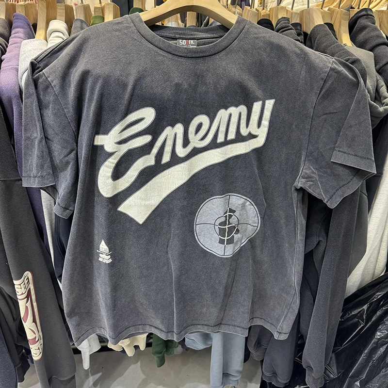 Writing on Stone Enemy Chase New T-shirt for Men/Large Size