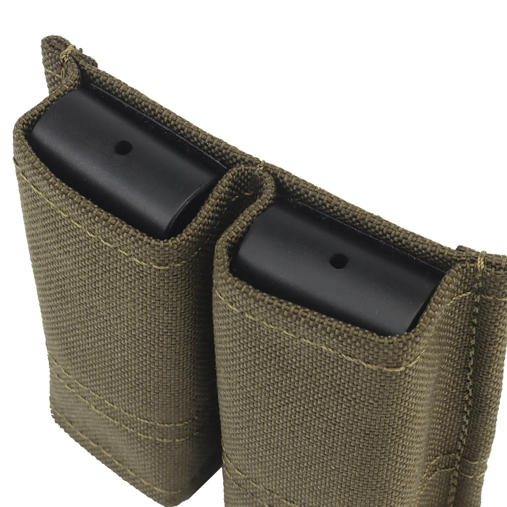 Tactical 1911 Single Double Magazine KYWI Pouch Kydex Wedge Insert Malice Clip TMC Belt Airsoft Paintball Vest Accessories 5