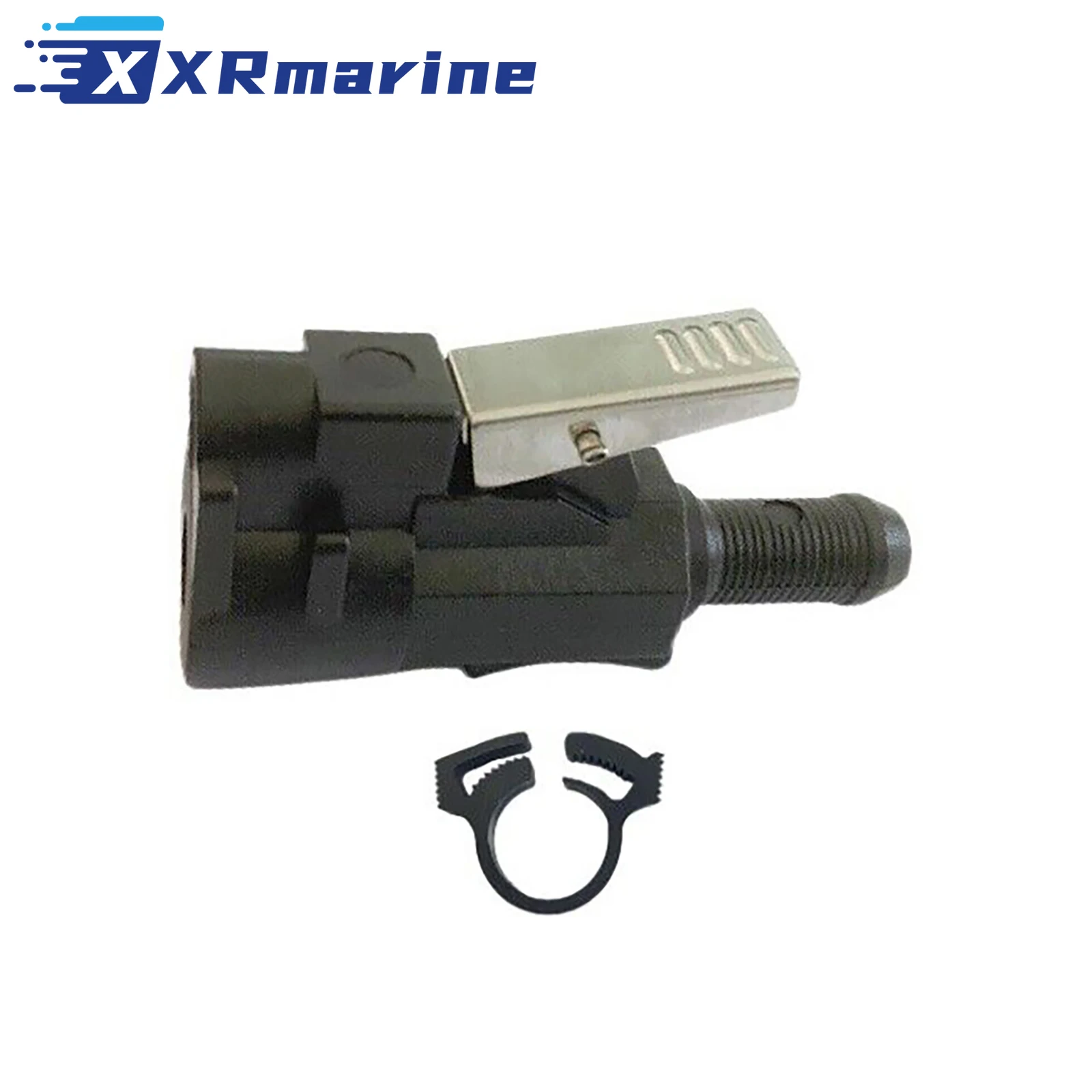 22-13563A6 Marine Fuel Connector for Mercury Marine Outboard Motors Tank side hose connection after 1998 22-13563Q7 22-13563T7 co2 tank connector co2 charging adaptor 36 inch hose 90cm pressure hose cga320 to cga320 copper tank refill station